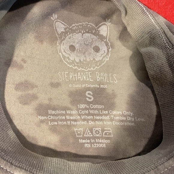 Cat Wings Tie-Dye T-shirt by Guild of Calamity - Picture 6 of 9